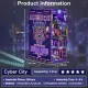 Cyber City DIY Book Nook Kit -Book Nook World