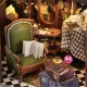 Vintage Coffee Shop DIY Miniature Kit-Book Nook World