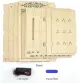 Blank Diorama Kit with LED Light and Dust Cover-Book Nook World