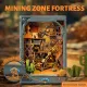 Mining Zone Fortress DIY Book Nook Kit-Book Nook World