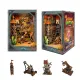Mining Zone Fortress DIY Book Nook Kit-Book Nook World