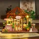 Whimsical Delights: The Bloom & Pastry Retreat DIY Miniature Kit-Book Nook World