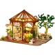 Whimsical Delights: The Bloom & Pastry Retreat DIY Miniature Kit-Book Nook World
