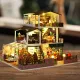 Timeless Elegance Villa DIY Miniature Dollhouse Kit-Book Nook World