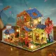 Blossom Serenity Manor DIY Miniature Dollhouse Kit-Book Nook World