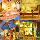 Blossom Serenity Manor DIY Miniature Dollhouse Kit-Book Nook World
