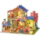 Blossom Serenity Manor DIY Miniature Dollhouse Kit-Book Nook World