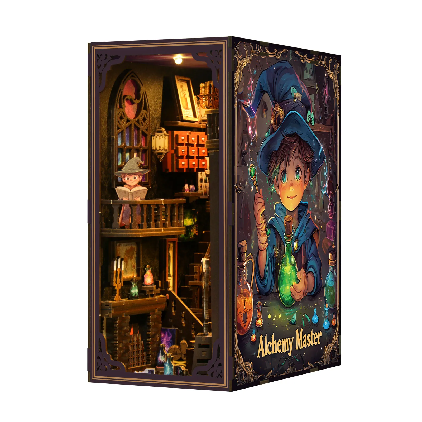Magic Series: Alchemy Master DIY Book Nook Kit-Book Nook World