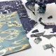 Whale Ark of the Universe 3D Mechanical Transmission Wooden Puzzle Kit-Book Nook World