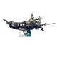 Whale Ark of the Universe 3D Mechanical Transmission Wooden Puzzle Kit-Book Nook World