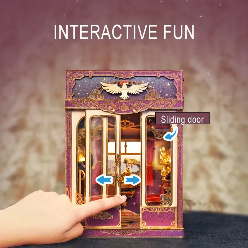 Magical Journey Motion Scene DIY Book Nook Kit-Infinity Train Magical Journey Motion Scene DIY Book Nook Kit-Infinity Train