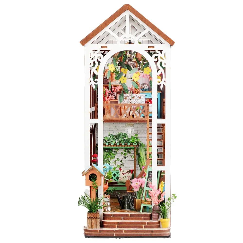 Bouwdetails van Tuinhuis doe-het-zelf boekenhoekset