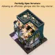 Hair Saloon DIY Miniature Kit-Book Nook World