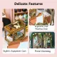 Hair Saloon DIY Miniature Kit-Book Nook World