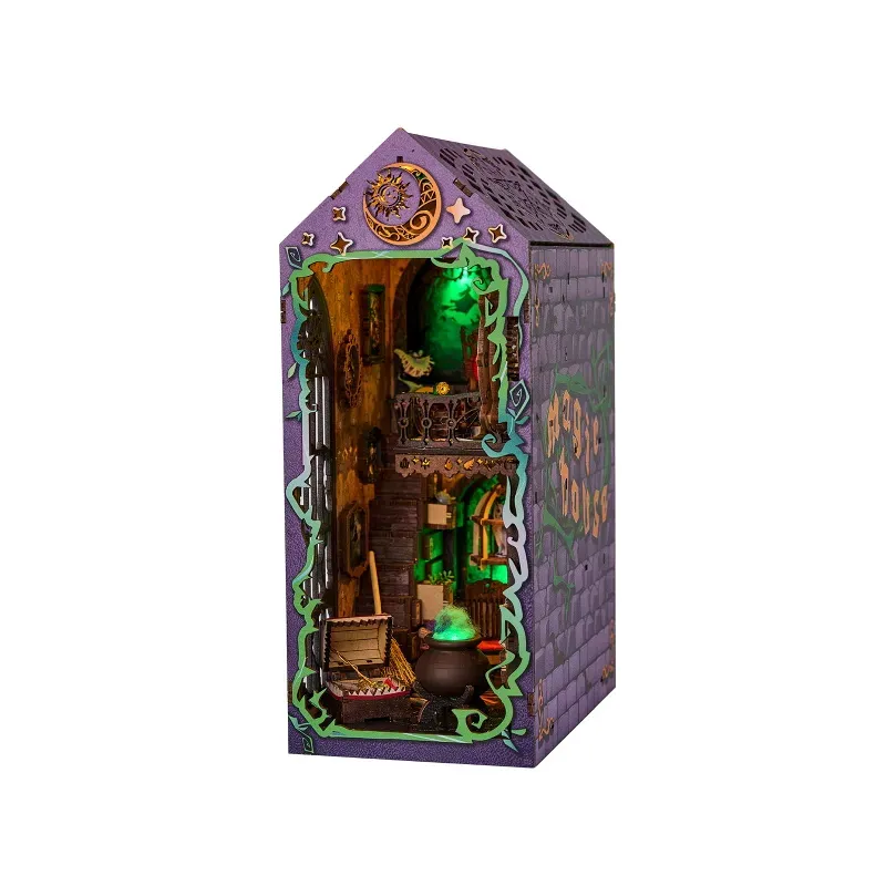 Mystic Theurge’s Hut DIY Book Nook Kit build details