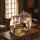 1987 Country Café DIY Mini House Kit | DIY Miniature Kit-Book Nook World