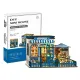 Santorini Sun Coffee DIY Mini House Kit | DIY Miniature Kit-Book Nook World