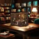 Left Bank Study DIY Mini House Kit l Miniature Kit