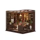 Left Bank Study DIY Mini House Kit l Miniature Kit-Book Nook World