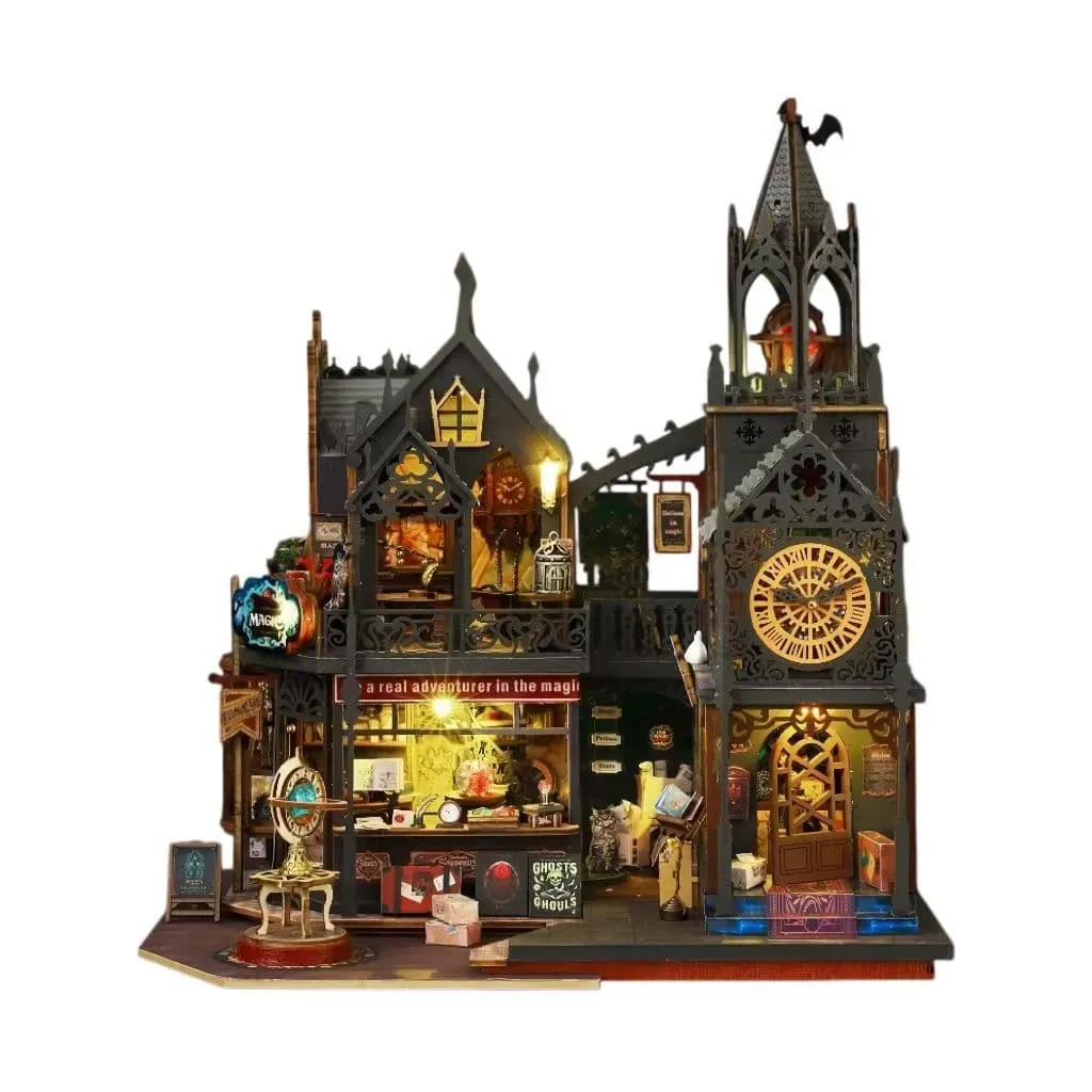 Bouwdetails van Holo Magic City II DIY Mini Huis Kit|DIY Miniatuur Kit