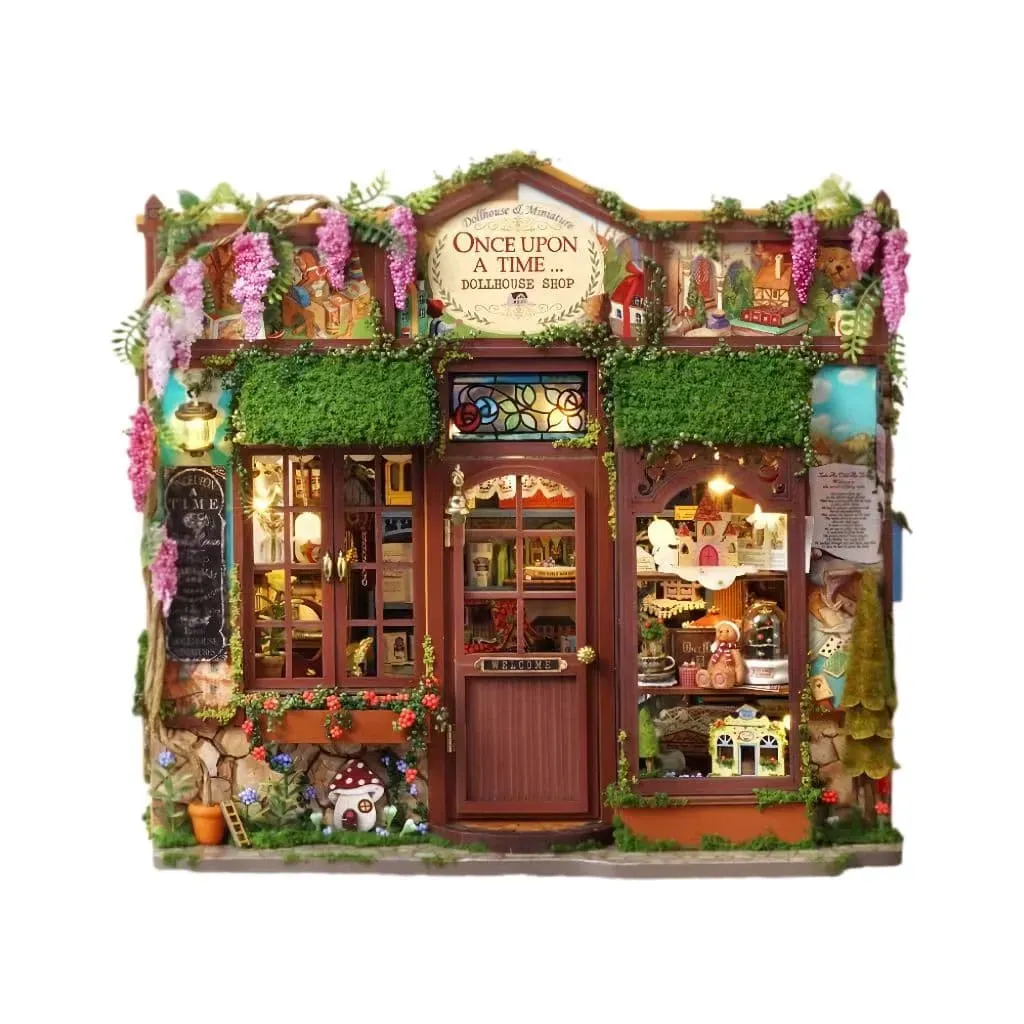 Fairy Tale Wonderhouse Mini House Kit l DIY Miniature Kit build details