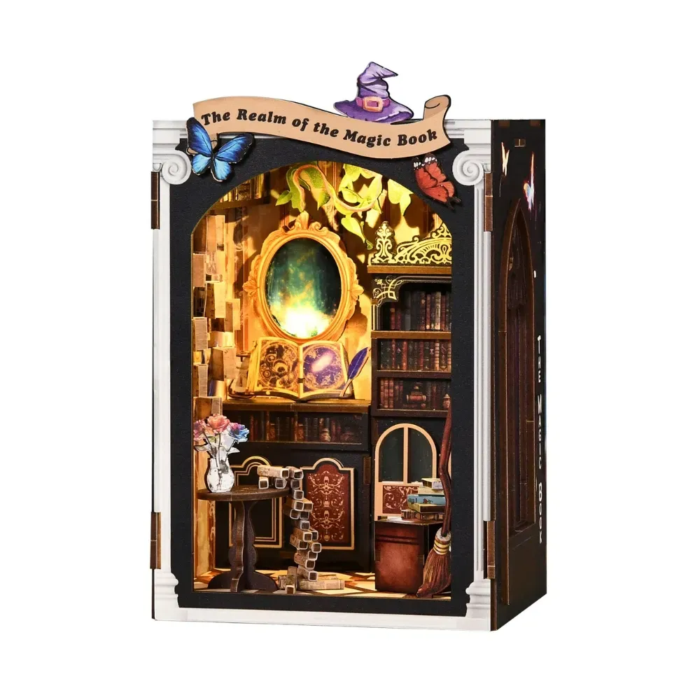 Bouwdetails van Het Rijk van het Magische Boek Doe-het-zelf Boekenhoekje