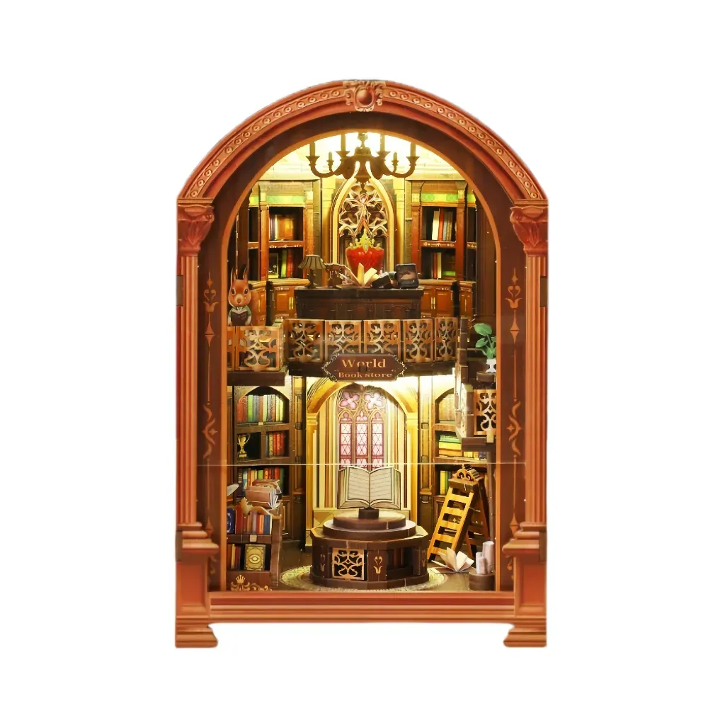 Bouwdetails van World Bookstore DIY Boekhoekset