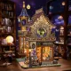 Time Magic Club DIY Miniature Architecture Kit | 3D Wooden Mechanical Puzzles