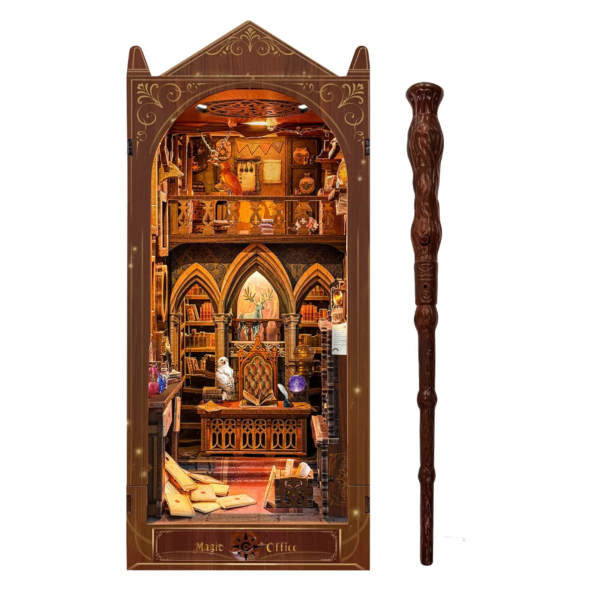 Magic Office DIY Book Nook Kit build details