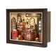 It is intended as a crafting experience for adults and is a popular decorative item for book lovers.