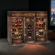 Hoggor Bookstore DIY Miniature Kit