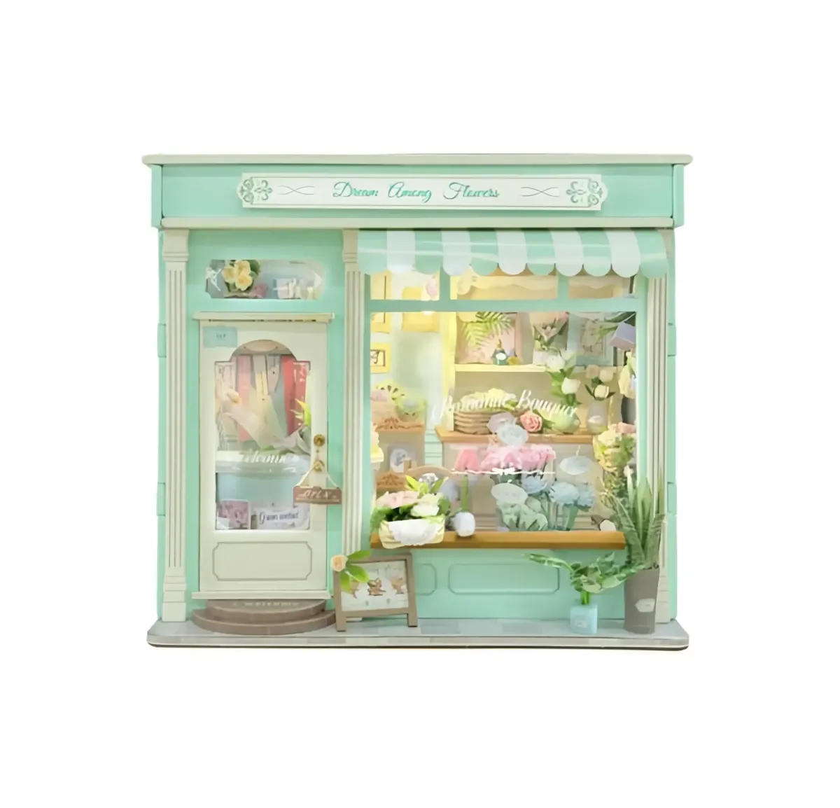 Bouwdetails van Floral Dream DIY Miniatuurset