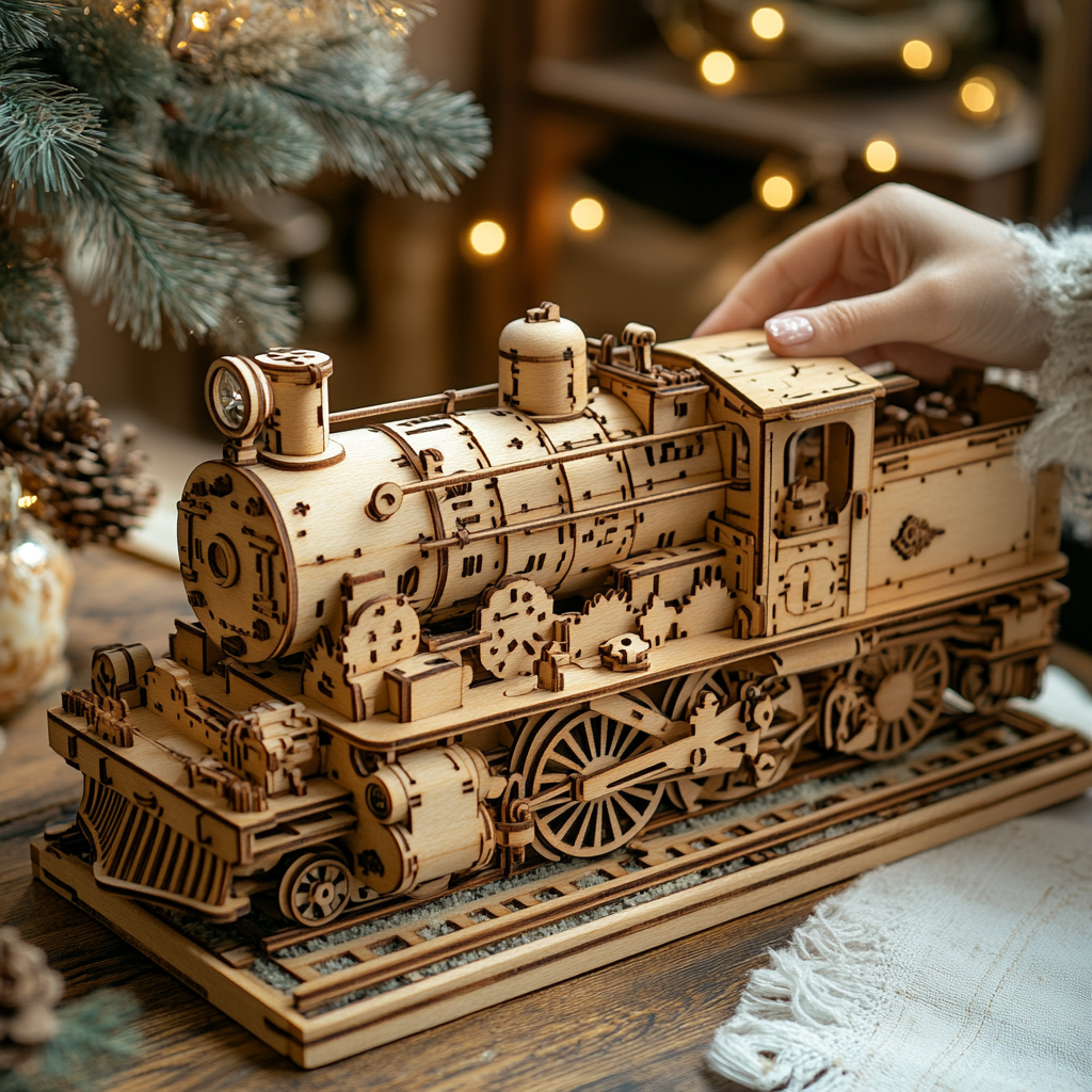 3D Wooden Mechanical Puzzle Kit