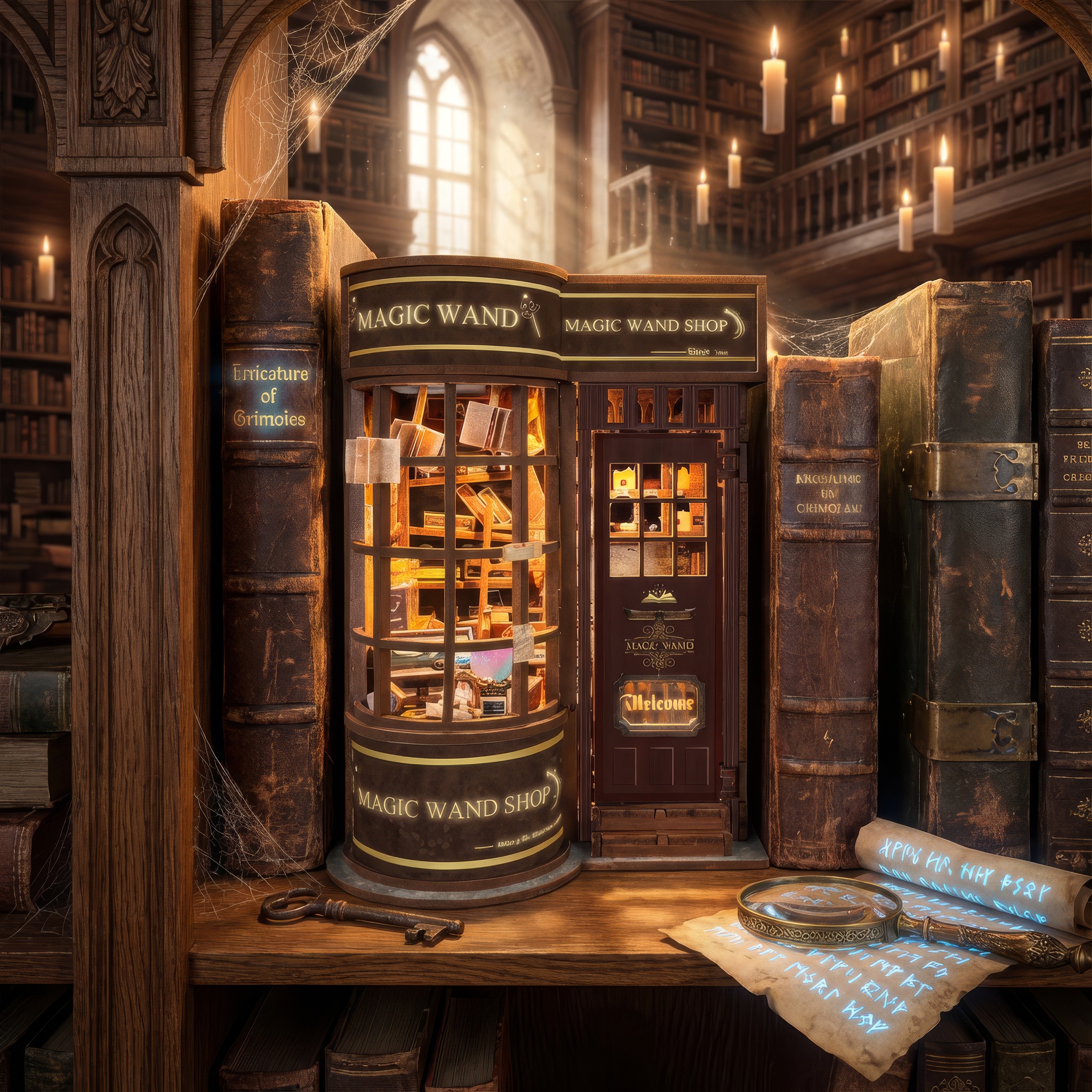 Magic Wand Store DIY Book Nook Kit