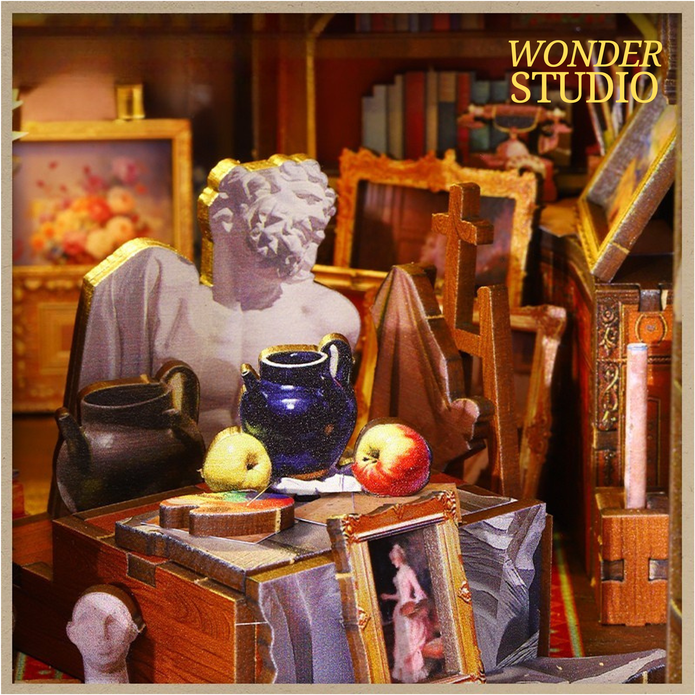 Wonder Studio DIY Book Nook Kit-Book Nook World