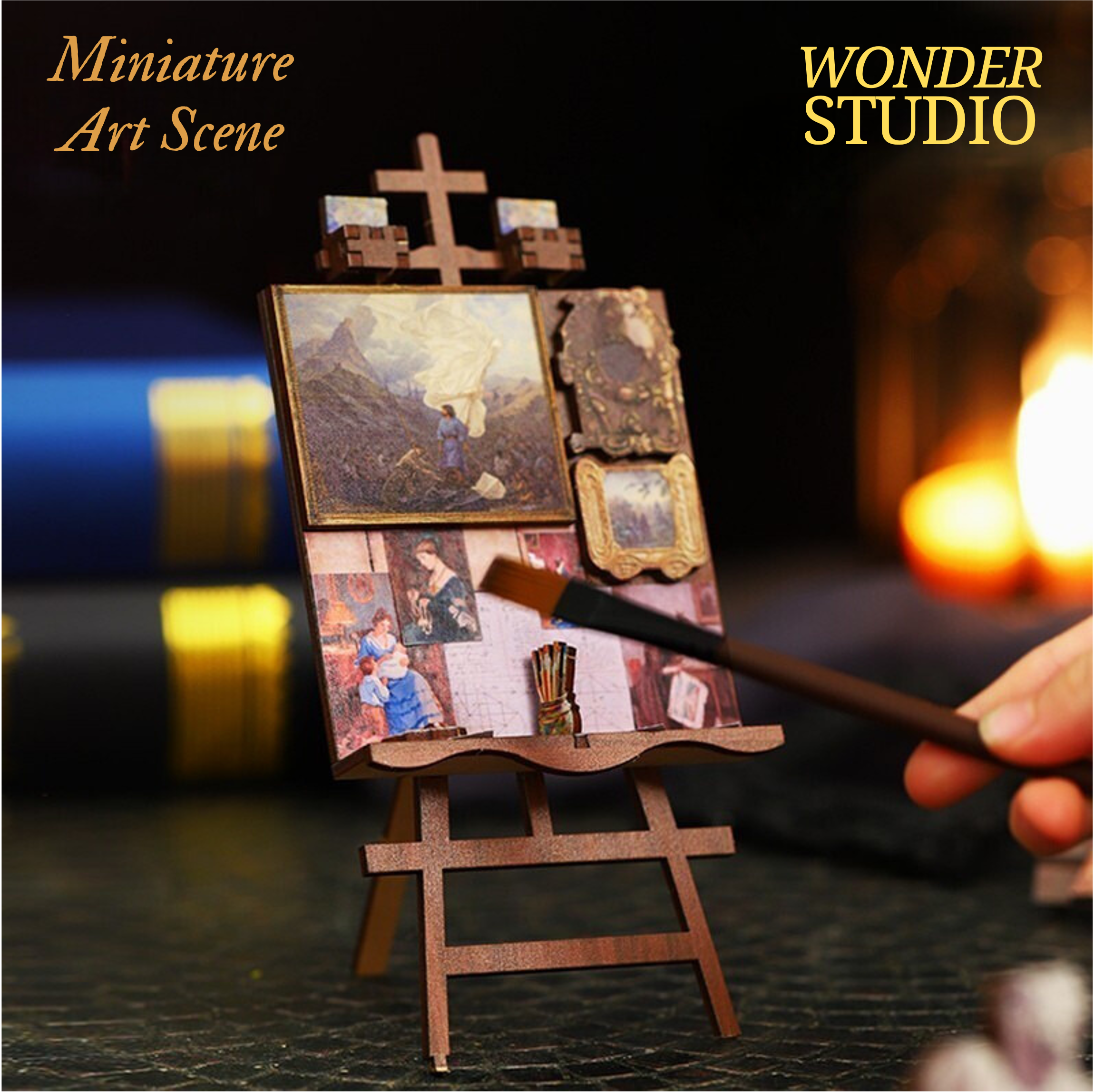 Wonder Studio DIY Book Nook Kit-Book Nook World