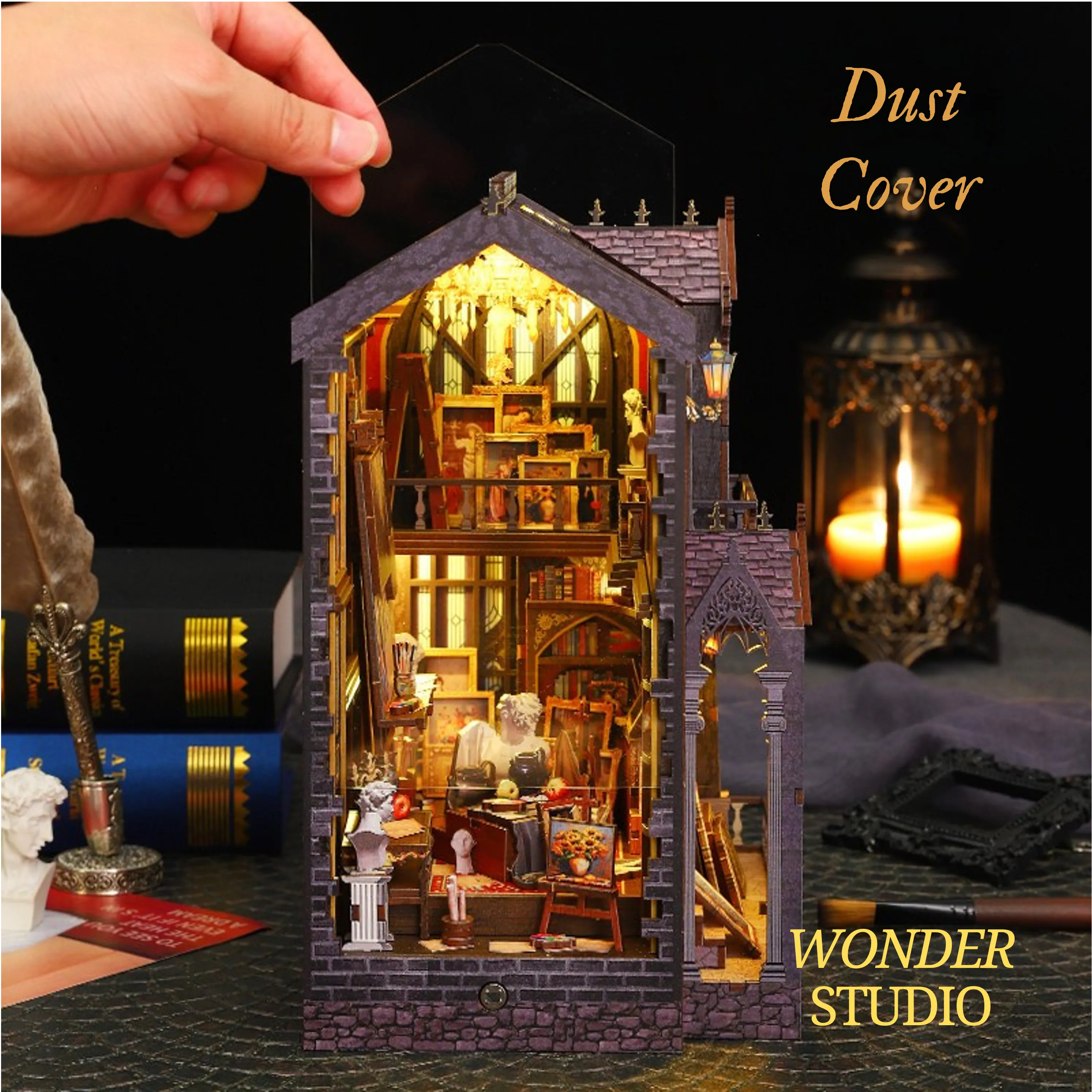 Wonder Studio DIY Book Nook Kit-Book Nook World