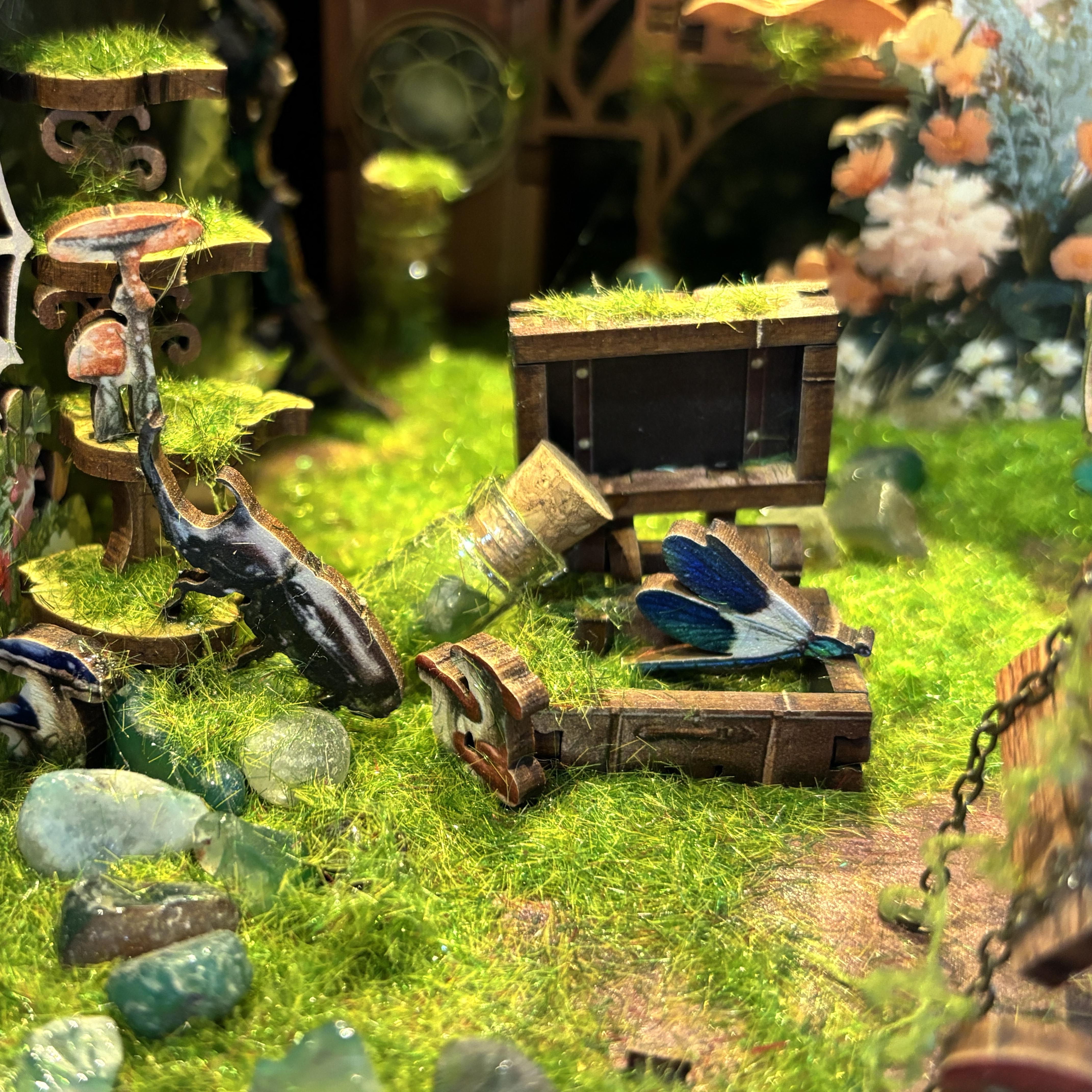 Insect Story DIY Book Nook Kit-Book Nook World