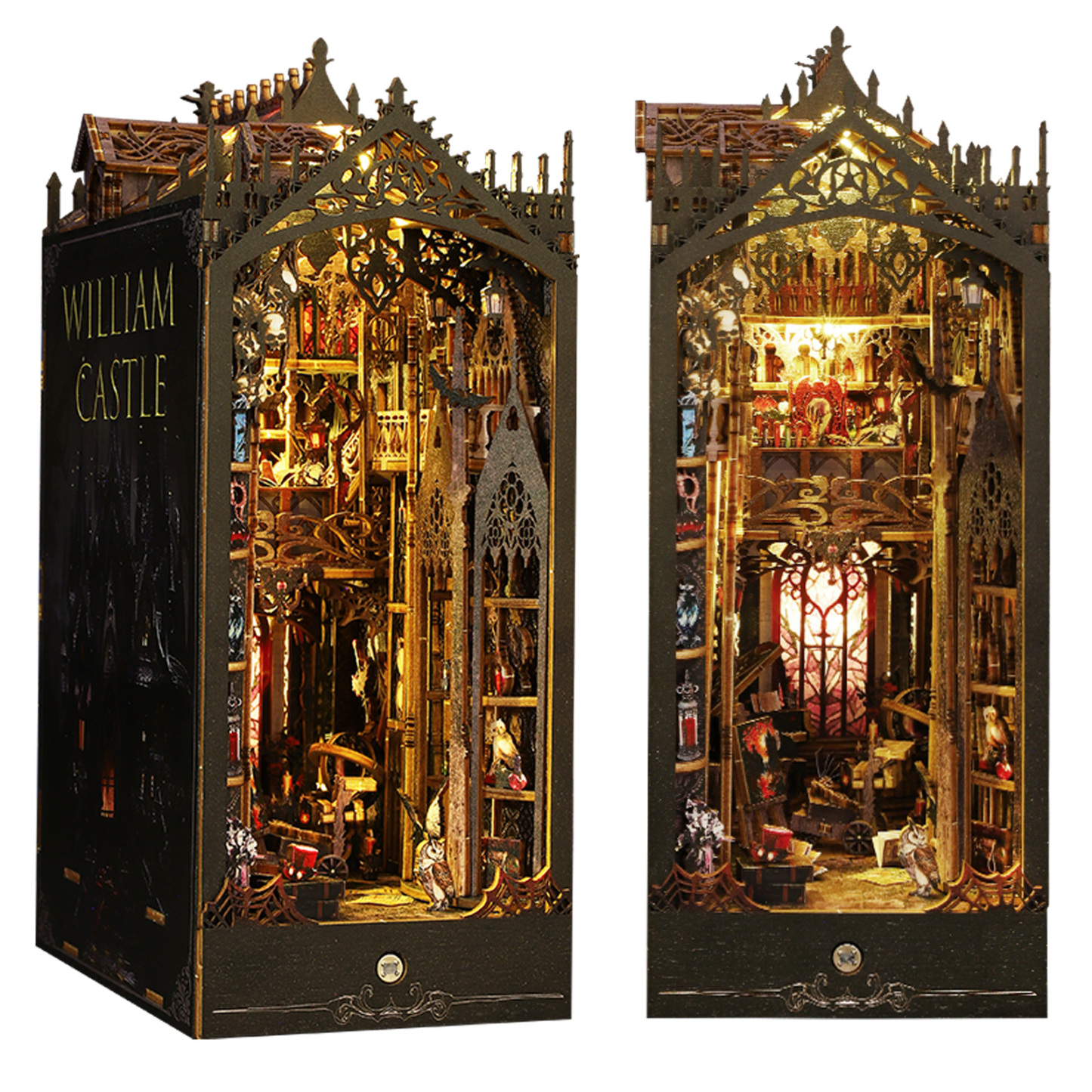 William Castle DIY Book Nook Kit-Book Nook World