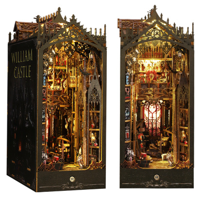 William Castle DIY Book Nook Kit-Book Nook World