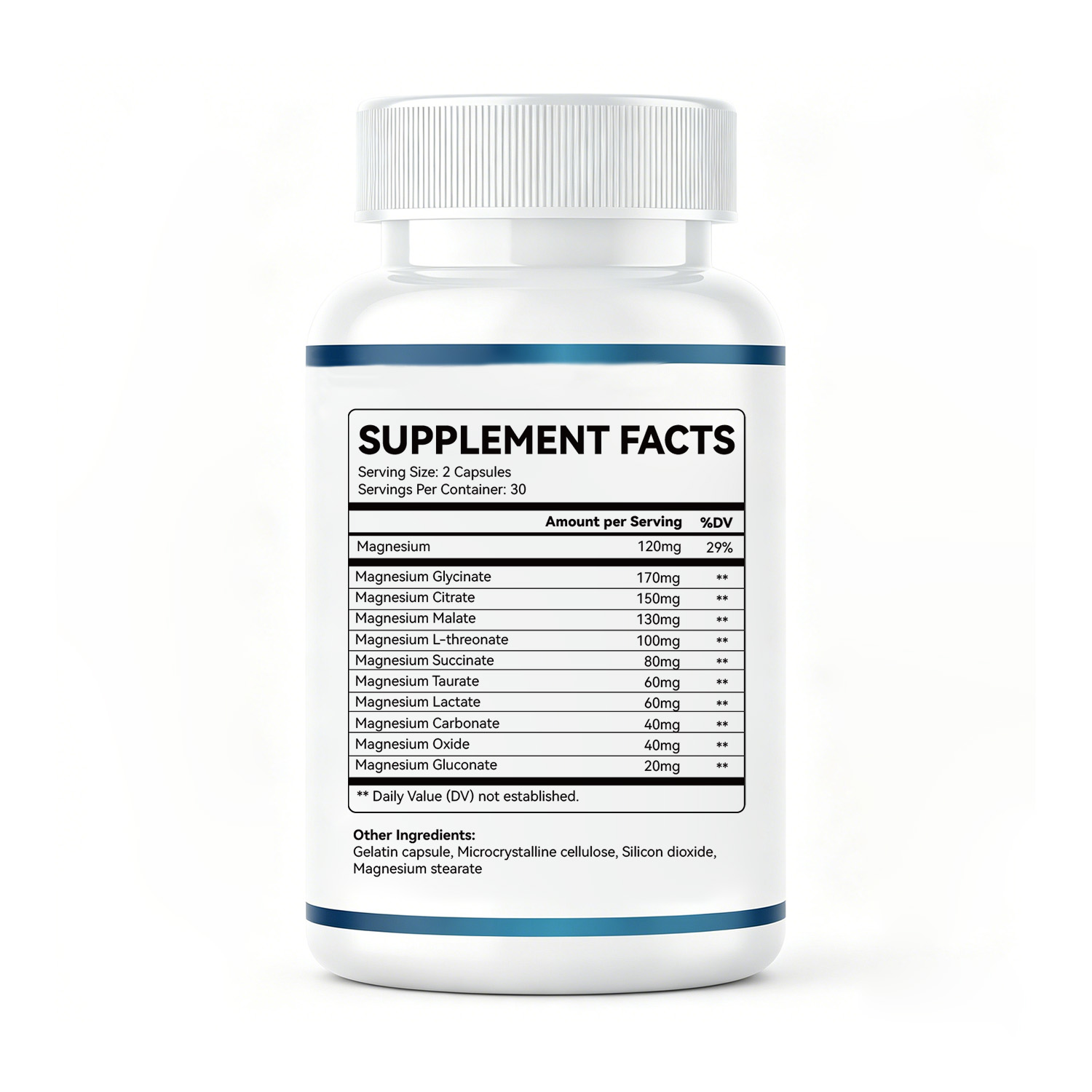 AIDEVI Magnesium 10-In-1 Complex for Sleep, Muscle & Brain Support