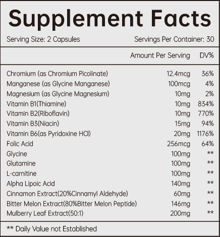 Blood Sugar Support Supplement-AIDEVI
