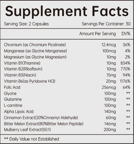 Blood Sugar Support Supplement-AIDEVI