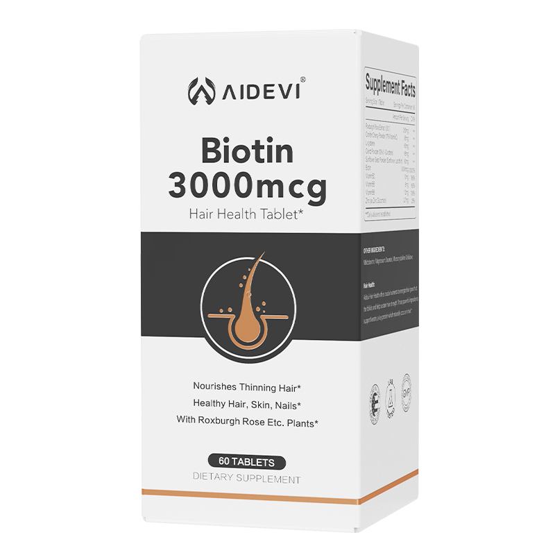 AIDEVI Biotin Hair Nail & Skin Support Supplement -AIDEVI