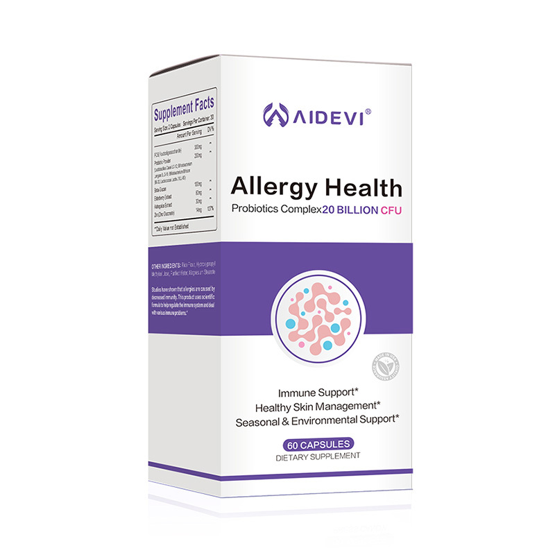 AIDEVI Probiotics Complex Supplement 20 Billion CFU For Women's Weight Loss Allergy Health -AIDEVI