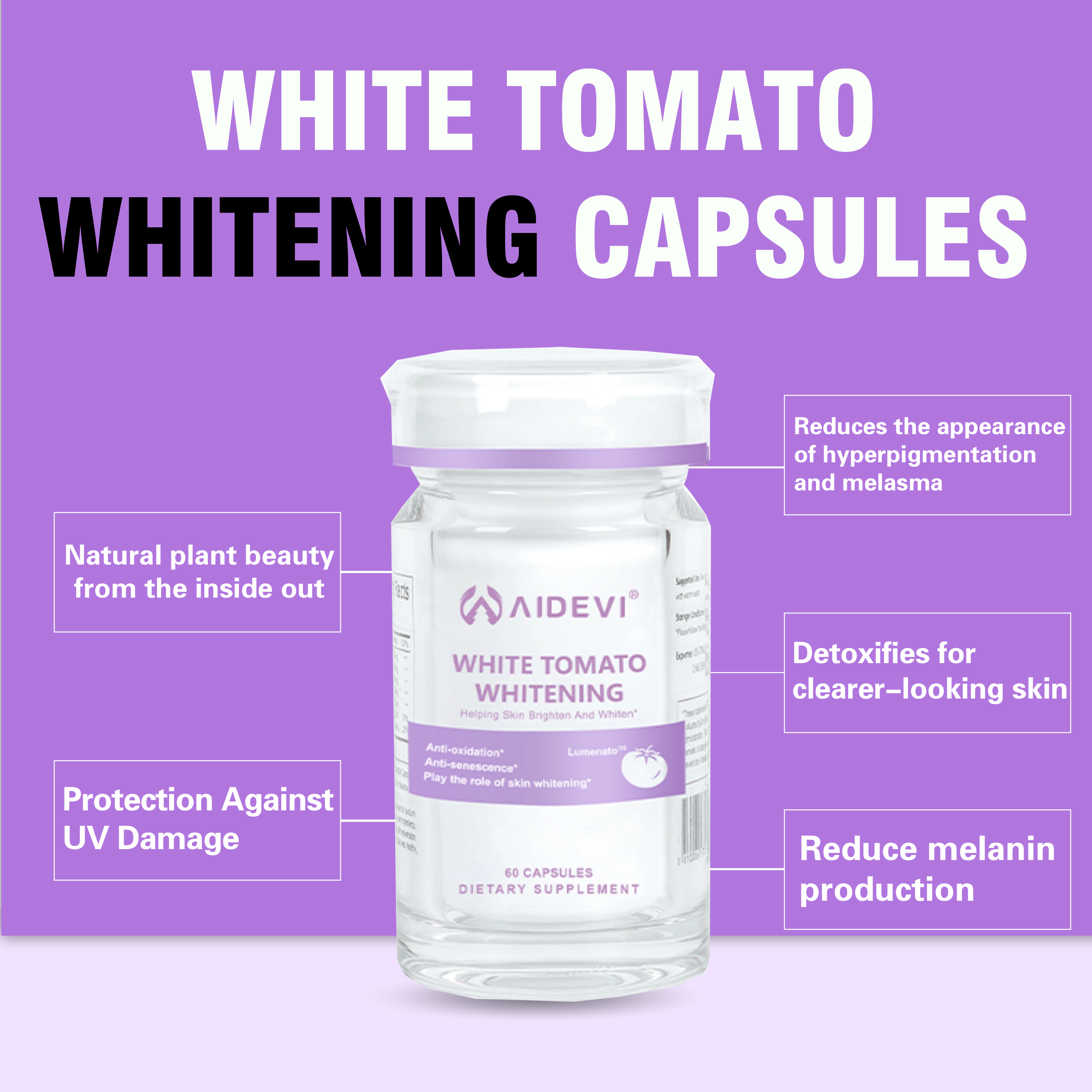 White Tomato Whitening Skin Capsules
