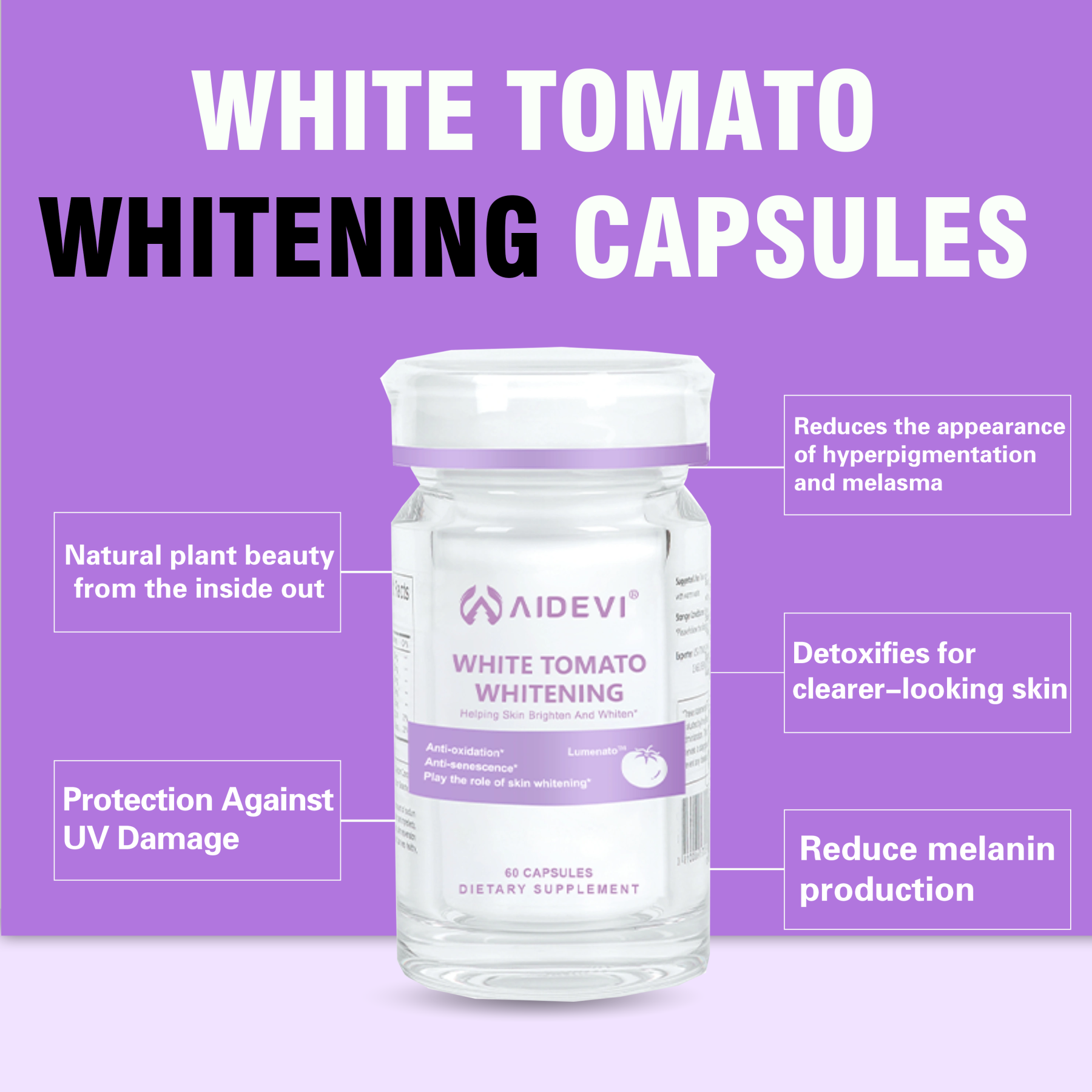 White Tomato Whitening Skin Capsules