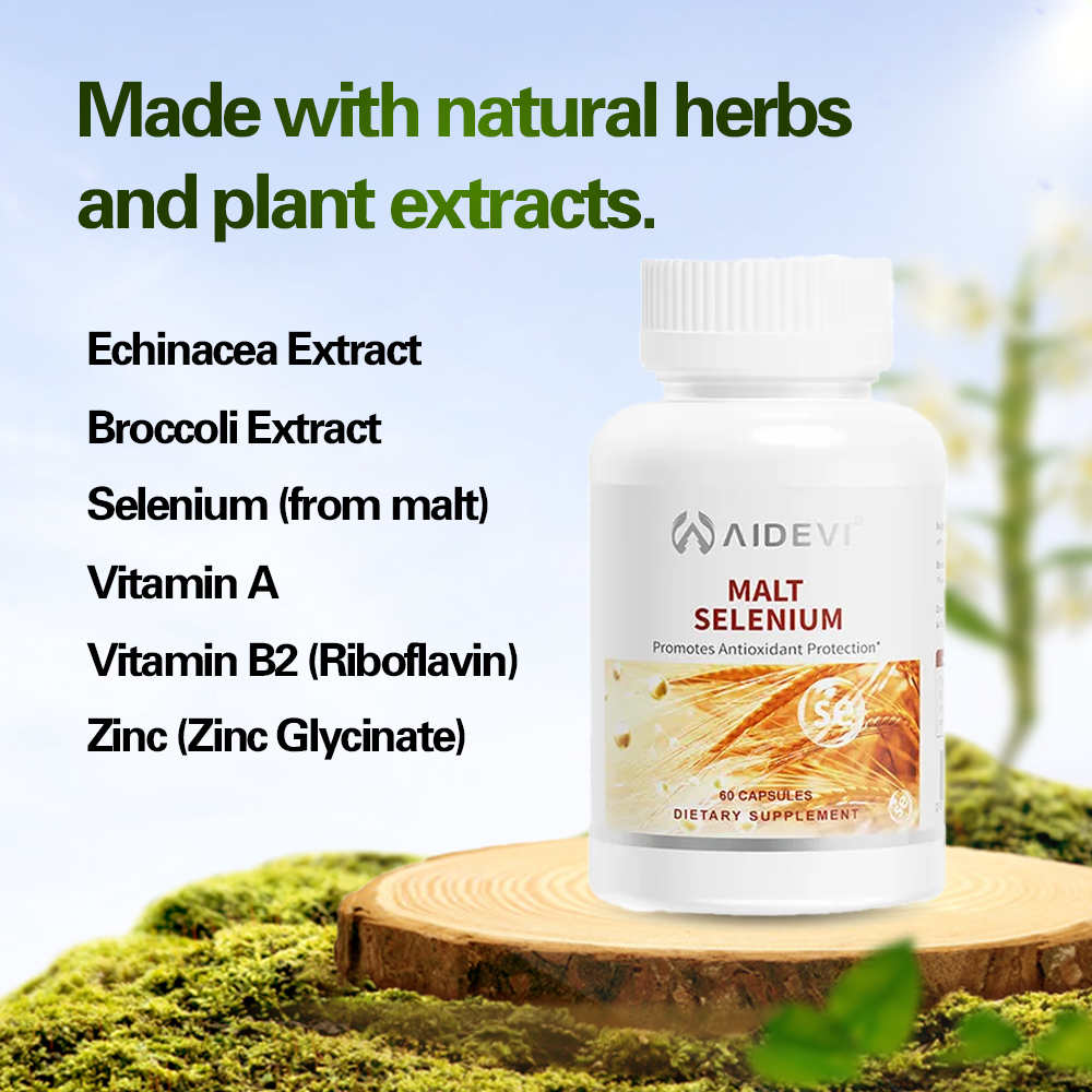 AIDEVI Malt Selenium Anti-radiation Support Thyroid Health