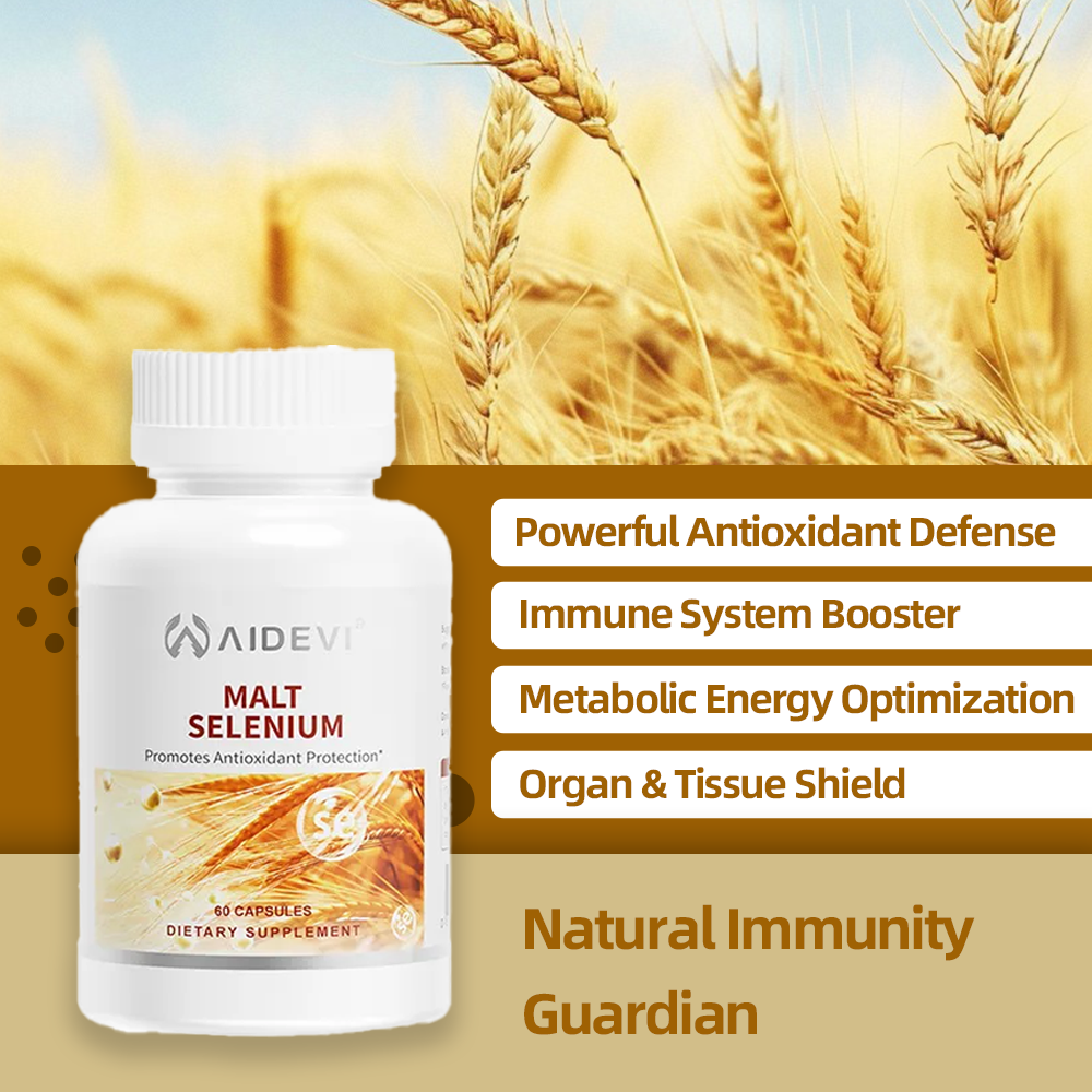 AIDEVI Malt Selenium Anti-radiation Support Thyroid Health