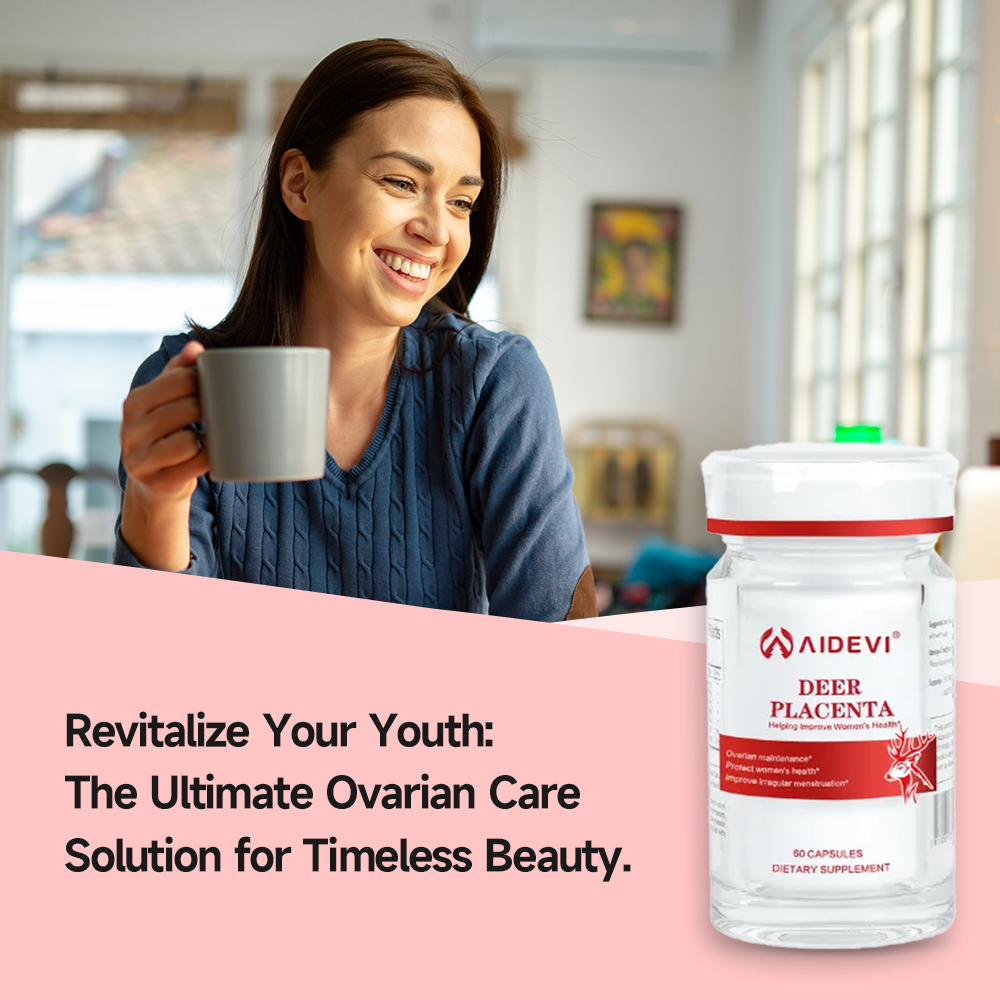 Deer Placenta Supplement / Premium Ovarian Care for Effortless Rejuvenation